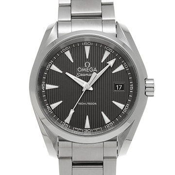 オメガ シーマスター アクアテラ クォーツ 231.10.39.60.06.001 グレー メンズ 時計 【中古】【wristwatch】