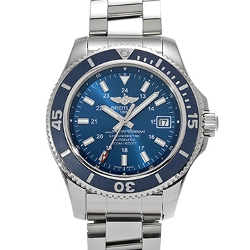 ブライトリング スーパーオーシャンII 42 A17365D1/C957 ブルー メンズ 時計 【中古】【wristwatch】