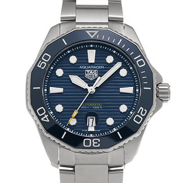 タグ ホイヤー アクアレーサー プロフェッショナル 300 キャリバー 5 WBP201B.BA0632 ブルー メンズ 時計 【中古】【wristwatch】