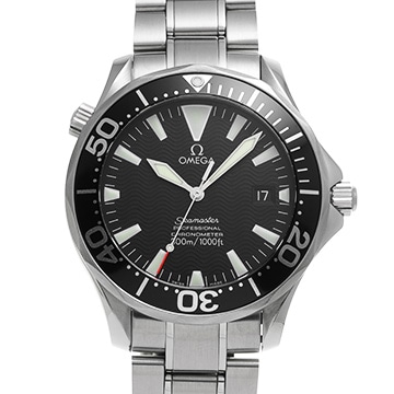 オメガ シーマスター プロフェッショナル 300 2254.50 ブラック メンズ 時計 【中古】【wristwatch】