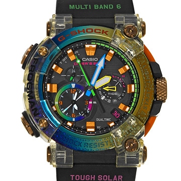 カシオ G-SHOCK フロッグマン ボルネオ・レインボー・トード GWF-A1000BRT-1AJR ブラック メンズ 時計 【中古】【wristwatch】