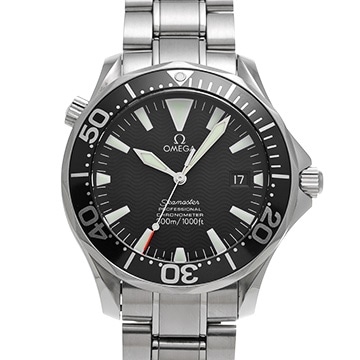 オメガ シーマスター プロフェッショナル 300 2254.50 ブラック メンズ 時計 【中古】【wristwatch】