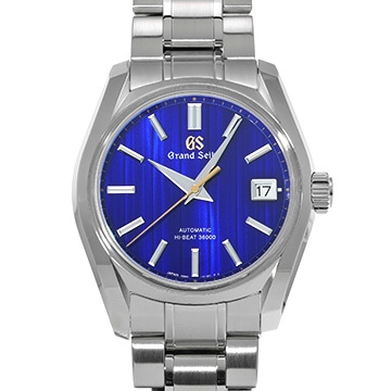 グランドセイコー ヘリテージコレクション メカニカル ハイビート36000 日本橋三越350th SBGH319 ブルー メンズ 時計 【中古】【wristwatch】