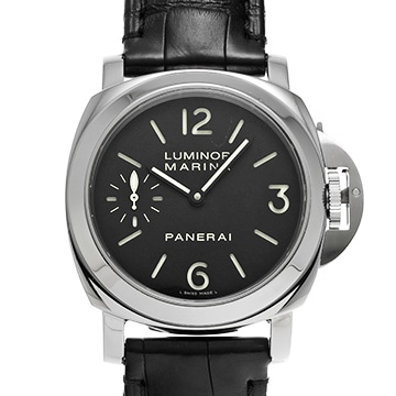 パネライ ルミノールマリーナ 44mm PAM00111 ブラック メンズ 時計 【中古】【wristwatch】