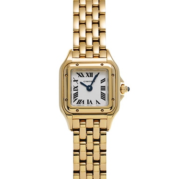 カルティエ パンテール ドゥ カルティエ ミニ WGPN0036 シルバー レディース 時計 【中古】【wristwatch】