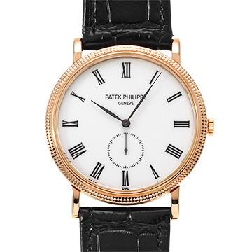 パテック フィリップ カラトラバ 5116R-001 ホワイト メンズ 時計 【中古】【wristwatch】
