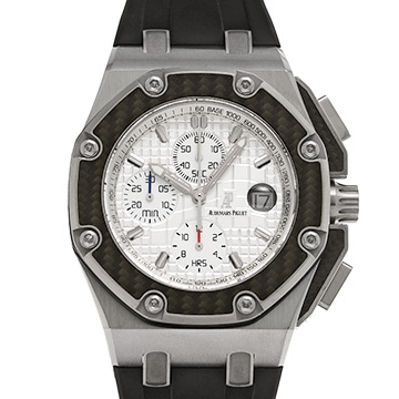 オーデマ ピゲ ロイヤルオーク オフショア クロノグラフ 26030IO.OO.D001IN.01 シルバー メンズ 時計 【中古】【wristwatch】