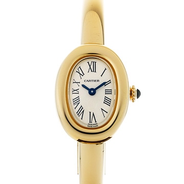 カルティエ ベニュワール 1920 WGBA0045 シルバー レディース 時計 【中古】【wristwatch】
