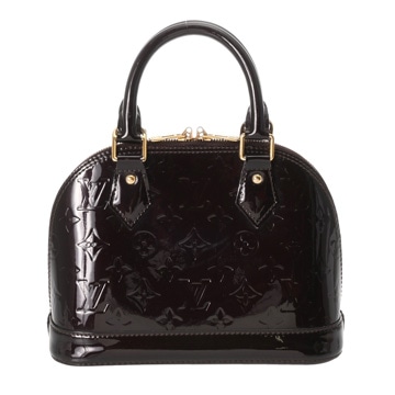 ルイ ヴィトン アルマ BB アマラント M91678 モノグラムヴェルニ レディース バッグ 【中古】【bag】