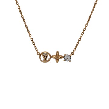 ルイ ヴィトン プティ ルイ ゴールド M00368 メタル/ストラス レディース ジュエリー 【中古】【jewelry】