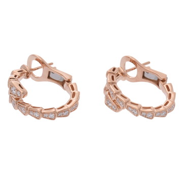 ブルガリ セルペンティヴァイパー ピアス ゴールド 358361 K18ピンクゴールド PG レディース ジュエリー 【中古】【jewelry】