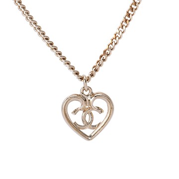 シャネル ハートモチーフ 2023年クルーズコレクション ゴールド ABA084 メタル/ストラス レディース ジュエリー 【中古】【jewelry】