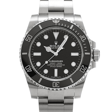 ロレックス サブマリーナ 114060 ブラック メンズ 時計 【中古】【wristwatch】