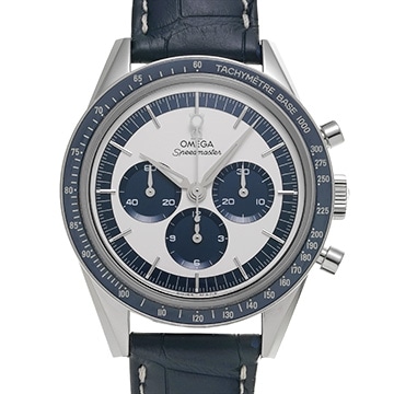 オメガ スピードマスター ムーンウォッチ CK2998 311.33.40.30.02.001 シルバー/ブルー メンズ 時計 【中古】【wristwatch】