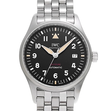 IWC パイロットウォッチ オートマティック スピットファイア IW326803 ブラック メンズ 時計 【中古】【wristwatch】
