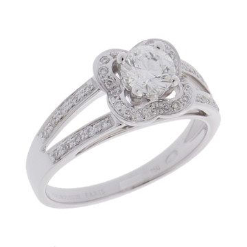 モーブッサン チャンスオブラブ リング シルバー K18ホワイトゴールド WG レディース ジュエリー 【中古】【jewelry】