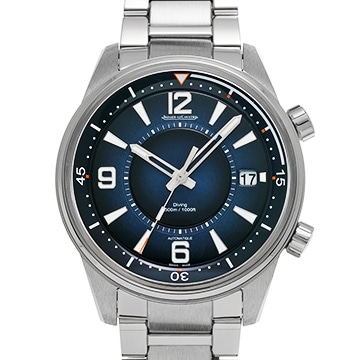 ジャガー ルクルト ポラリス オートマティック Q9068180 ブルー メンズ 時計 【中古】【wristwatch】