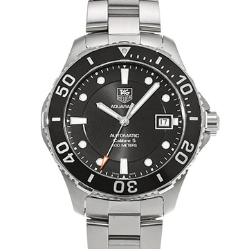 タグ ホイヤー アクアレーサー キャリバー5 WAN2110.BA0822 ブラック メンズ 時計 【中古】【wristwatch】