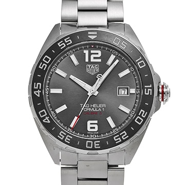 タグ ホイヤー フォーミュラ1 キャリバー5 WAZ2011.BA0842 グレー メンズ 時計 【中古】【wristwatch】