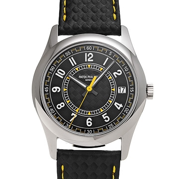 パテック フィリップ カラトラバ 6007G-001 ブラック メンズ 時計 【中古】【wristwatch】