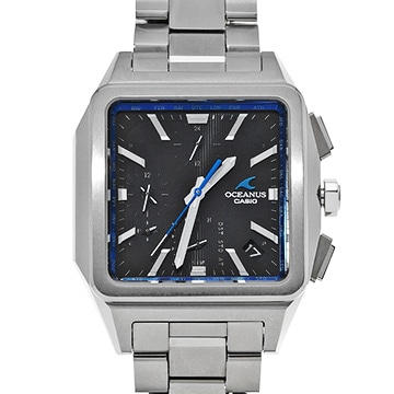 カシオ オシアナス クラシックライン OCW-T5000-1AJF ブルー メンズ 時計 【中古】【wristwatch】