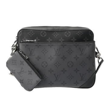 ルイ ヴィトン トリオメッセンジャー ブラック M69443 モノグラムエクリプス/モノグラムエクリプスリバース メンズ バッグ 【中古】【bag】