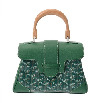 ゴヤール ヘリンボーン サイゴン ミニ ブラック SAIGONMINTY09CL09P ゴヤールディンキャンバス/シュヴロッシュカーフ ユニセックス バッグ 【中古】【bag】