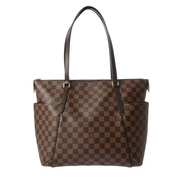 ルイ ヴィトン ダミエアズール トータリー MM ホワイト N41281 ダミエアズールキャンバス レディース バッグ 【中古】【bag】