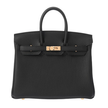 エルメス バーキン 25 ブラック トゴ レディース バッグ 【新品】【bag】
