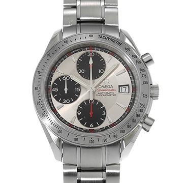 オメガ スピードマスター デイト 3211.31 ホワイト/ブラック メンズ 時計 【中古】【wristwatch】