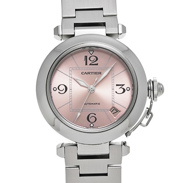 カルティエ パシャC W31075M7 ピンク ユニセックス 時計 【中古】【wristwatch】