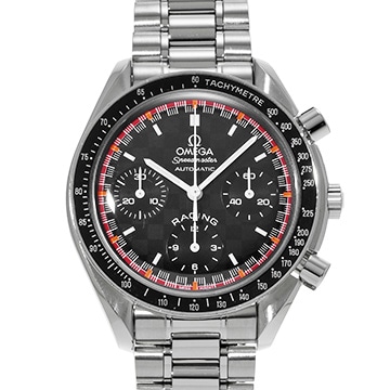 オメガ スピードマスター レーシング ミハエル・シューマッハ 2000 3518.50 ブラック メンズ 時計 【中古】【wristwatch】