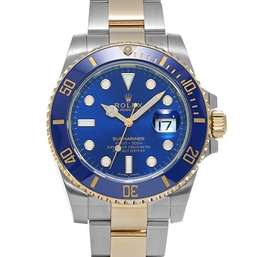 ロレックス サブマリーナ デイト 116613LB ブルー メンズ 時計 【中古】【wristwatch】