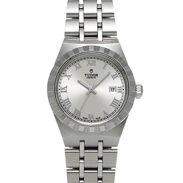 チューダー / チュードル ロイヤル デイト 28300 シルバー レディース 時計 【中古】【wristwatch】