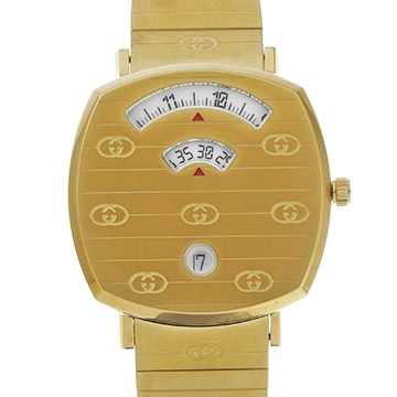 グッチ グリップ YA157403 ホワイト ユニセックス 時計 【中古】【wristwatch】