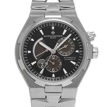 ヴァシュロン コンスタンタン オーバーシーズ デュアルタイム 47450/B01A-9227 ブラック/グレー メンズ 時計 【中古】【wristwatch】