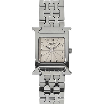 エルメス Hウォッチ HH1.210 アイボリー レディース 時計 【中古】【wristwatch】