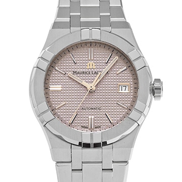 モーリス ラクロア アイコン オートマティック 39 AI6007-SS002-731-1 ピンク メンズ 時計 【中古】【wristwatch】