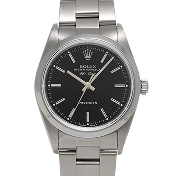 ロレックス エアキング 14000 ブラック メンズ 時計 【中古】【wristwatch】