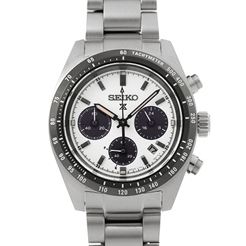 セイコー プロスペックス スピードタイマー SBDL085 ホワイト/ブラック メンズ 時計 【中古】【wristwatch】