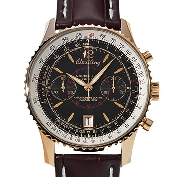 ブライトリング モンブリラン エディション H483B77KBA ブラック メンズ 時計 【中古】【wristwatch】