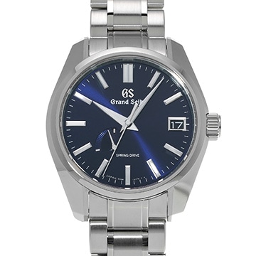 グランドセイコー ヘリテージコレクション スプリングドライブ SBGA375 ミッドナイトブルー メンズ 時計 【中古】【wristwatch】