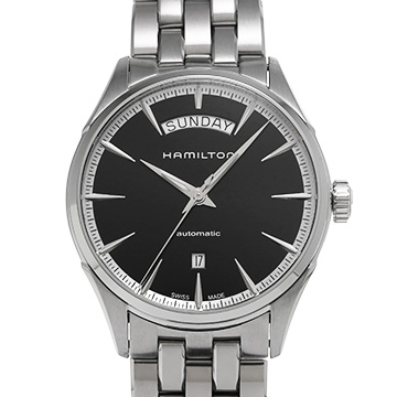 ハミルトン ジャズマスター デイデイト H42565131 ブラック メンズ 時計 【中古】【wristwatch】