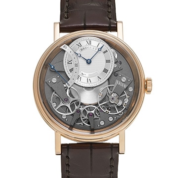 ブレゲ トラディション オートマティック レトログラードセコンド 7097BR/G1/9WU シルバー メンズ 時計 【中古】【wristwatch】