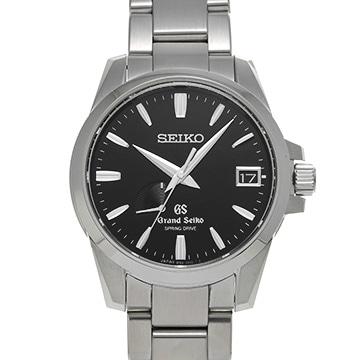 グランドセイコー ヘリテージコレクション スプリングドライブ SBGA027 ブラック メンズ 時計 【中古】【wristwatch】