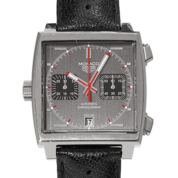 タグ ホイヤー モナコ キャリバー11 ヴィンテージ リミテッドエディション CAW211B.FC6241 グレー/ブラック メンズ 時計 【中古】【wristwatch】