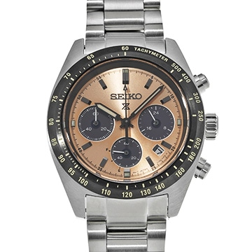 セイコー プロスペックス スピードタイマー ソーラー クロノグラフ SSC813P1 ピンク/ブラック メンズ 時計 【未使用】【wristwatch】