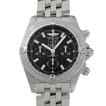ブライトリング クロノマット ブラックバード A449B11PAS ブラック メンズ 時計 【中古】【wristwatch】