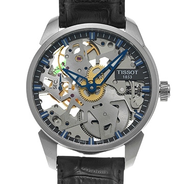 ティソ T-コンプリカシオン スケレッチ メカニカルT T0704051641100 スケルトン メンズ 時計 【中古】【wristwatch】