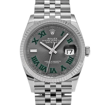 ロレックス デイトジャスト 36 126234 スレート メンズ 時計 【中古】【wristwatch】